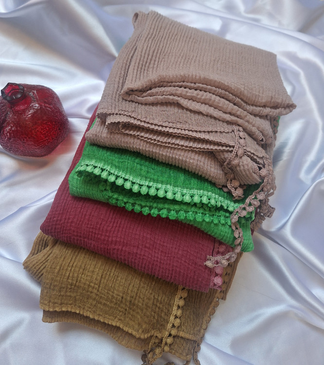 شال دور عدسی زنانه