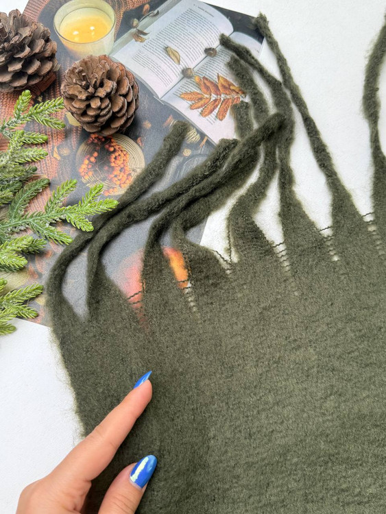 برند ترین شال های موهر وارداتی بیگ اسکارف