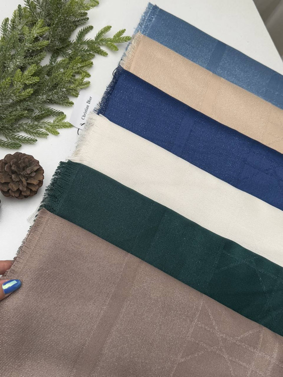 روسری قواره ۱۴۰ نخی کشمیر