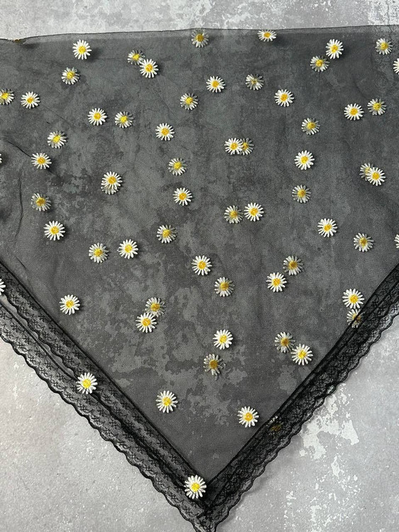 زیباترین مینی اسکارف توری