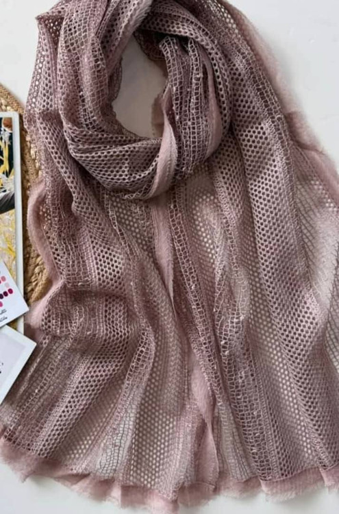 شال توری مجلسی حصیری