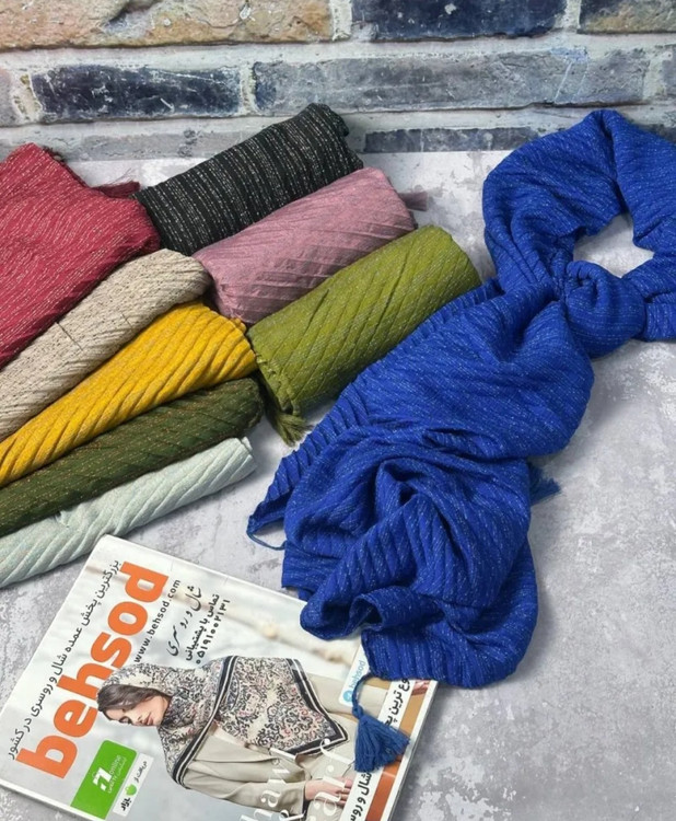 تنوع رنگ بندی شال و روسری