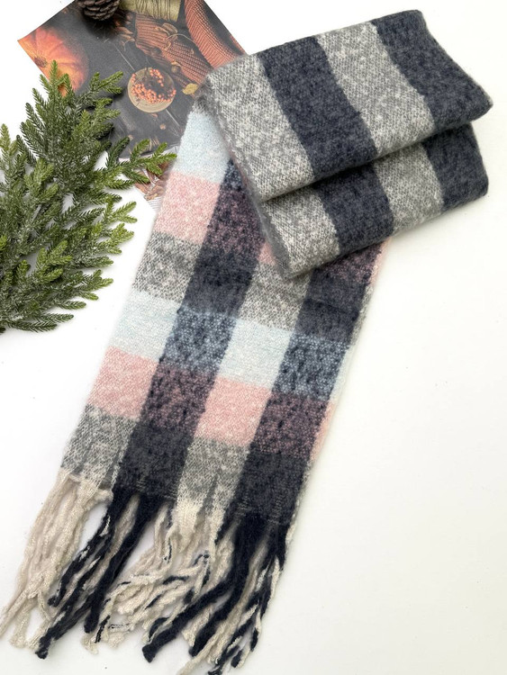 رنگ بندی شالهای موهر بیگ اسکارف