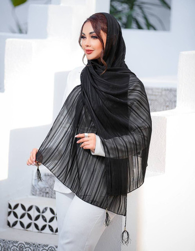 شال حریر مجلسی