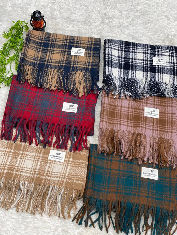 تنوع رنگ بندی شال موهر