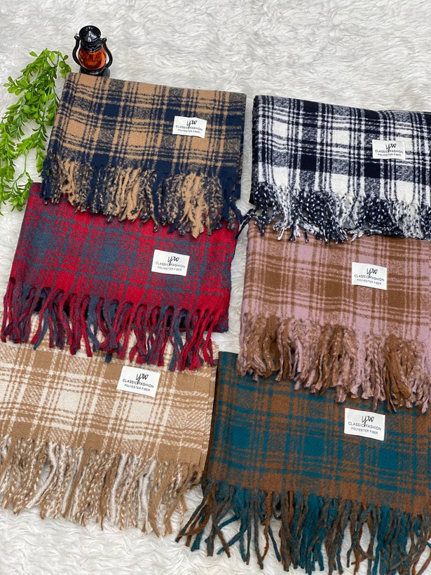 تنوع رنگ بندی شال موهر