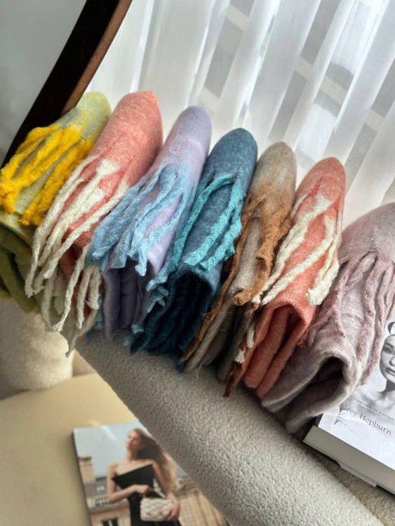 انواع شال و روسری و بیگ اسکارف پرنسا