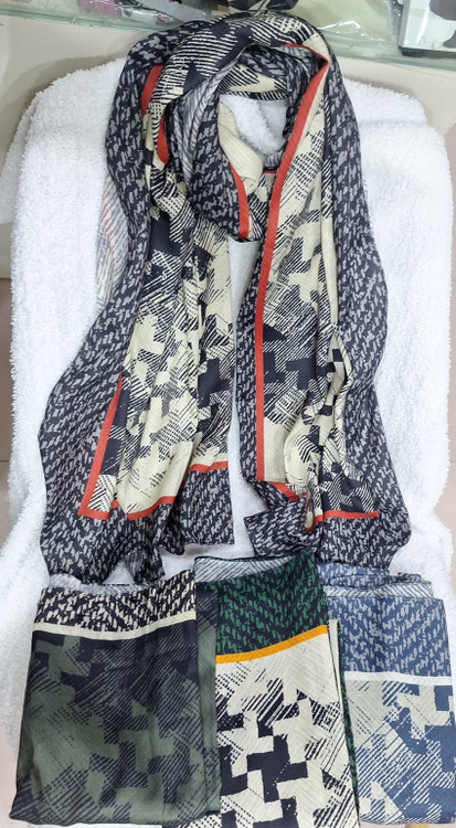 تنوع رنگ بندی شال و روسری