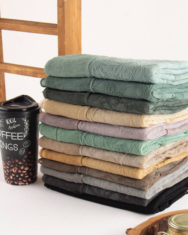 تنوع رنگ بندی انواع شال و روسری