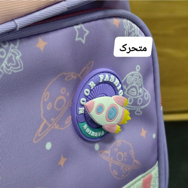 کوله پشتی ابتدایی دخترانه ضد آب ریپس وارداتی مناسب کلاس اول تا چهارم طبی و ضد تعریق