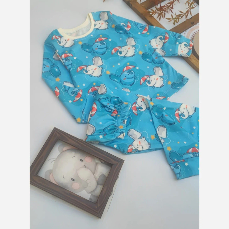 بلوز و شلوار راحتی بچگانه طرحدار سایز 35 تا 45