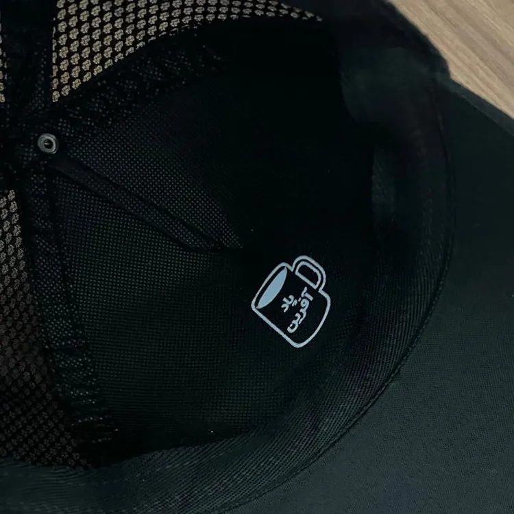 کلاه کپ کتان طرح ساده مدل علی یاسینی