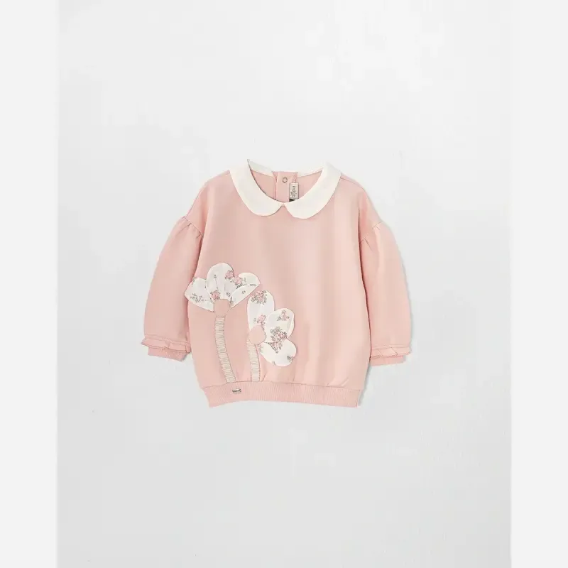 بلوز تک دخترانه طرح بهارین دورس داخل کرک