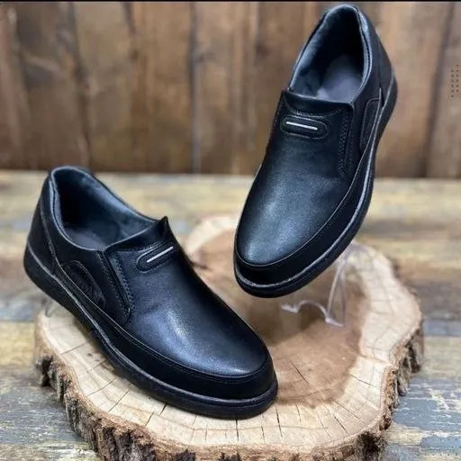 کفش چرم مردانه طبی دوردوخت مدل جردن