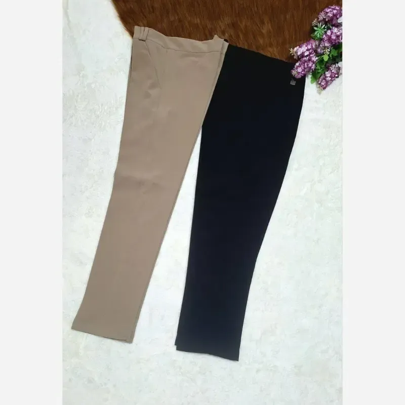 شلوار راسته اداری زنانه مازراتی قد 90 تا 95 درجه یک زیپدار و دکمهخور