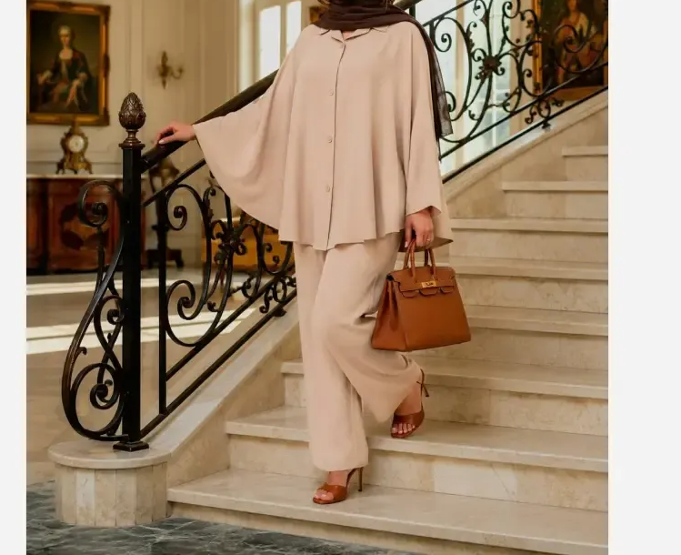 شومیز شلوار زنانه ابروبادی درجهیک سایز بزرگ تا 56