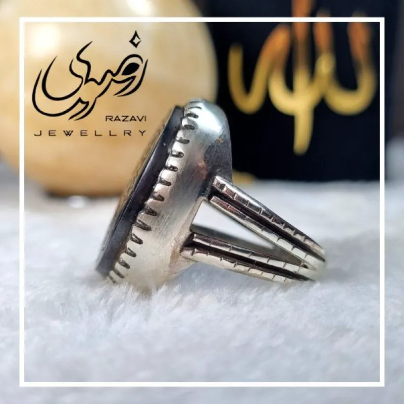 انگشتر حدید صینی مردانه
