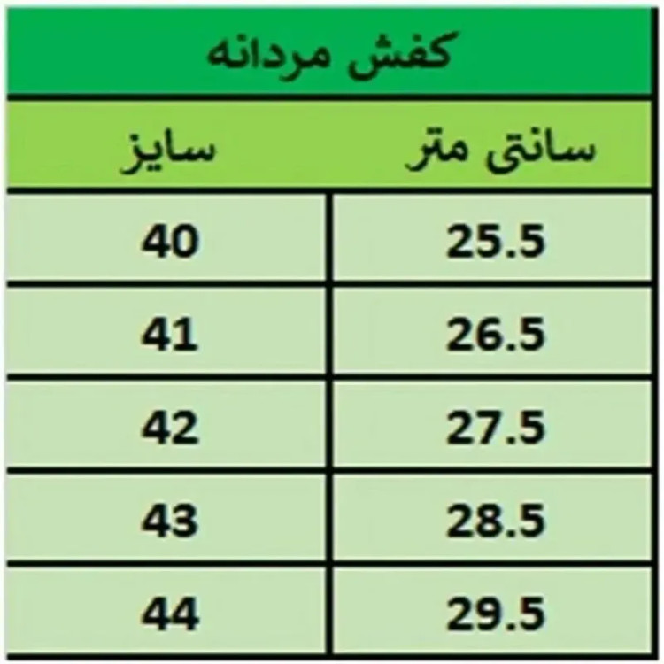 کفش اسپرت مردانه مدل کوروش رنگ سفید